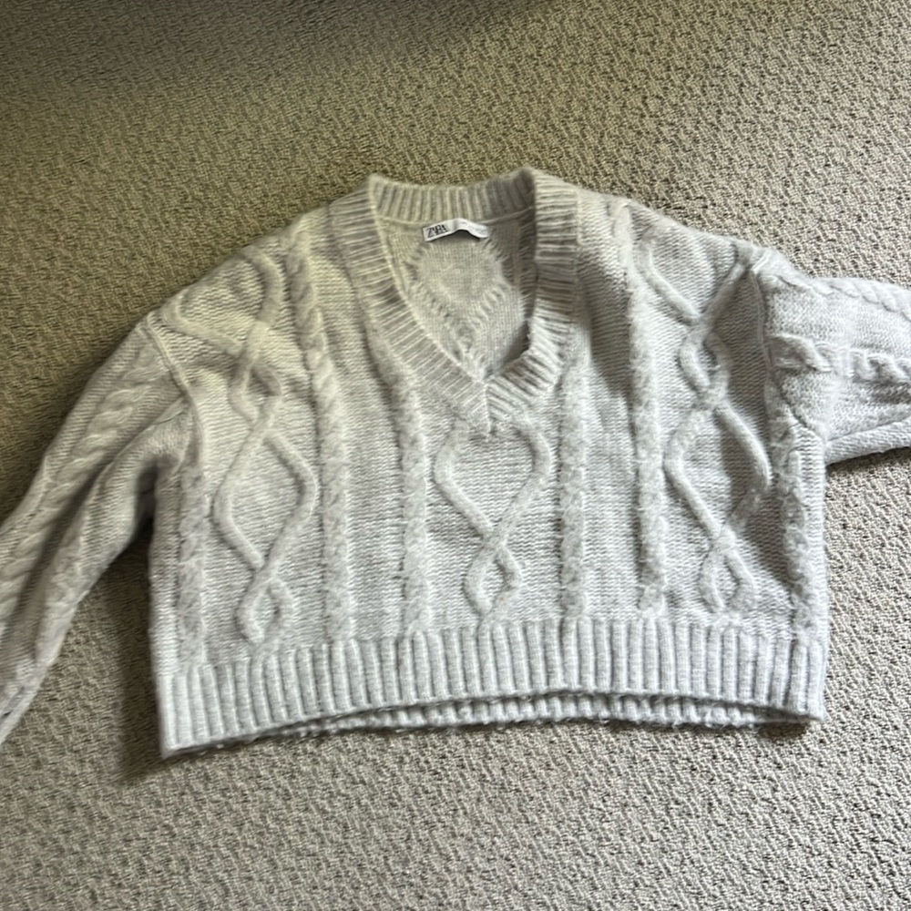 Grey Zara sweater